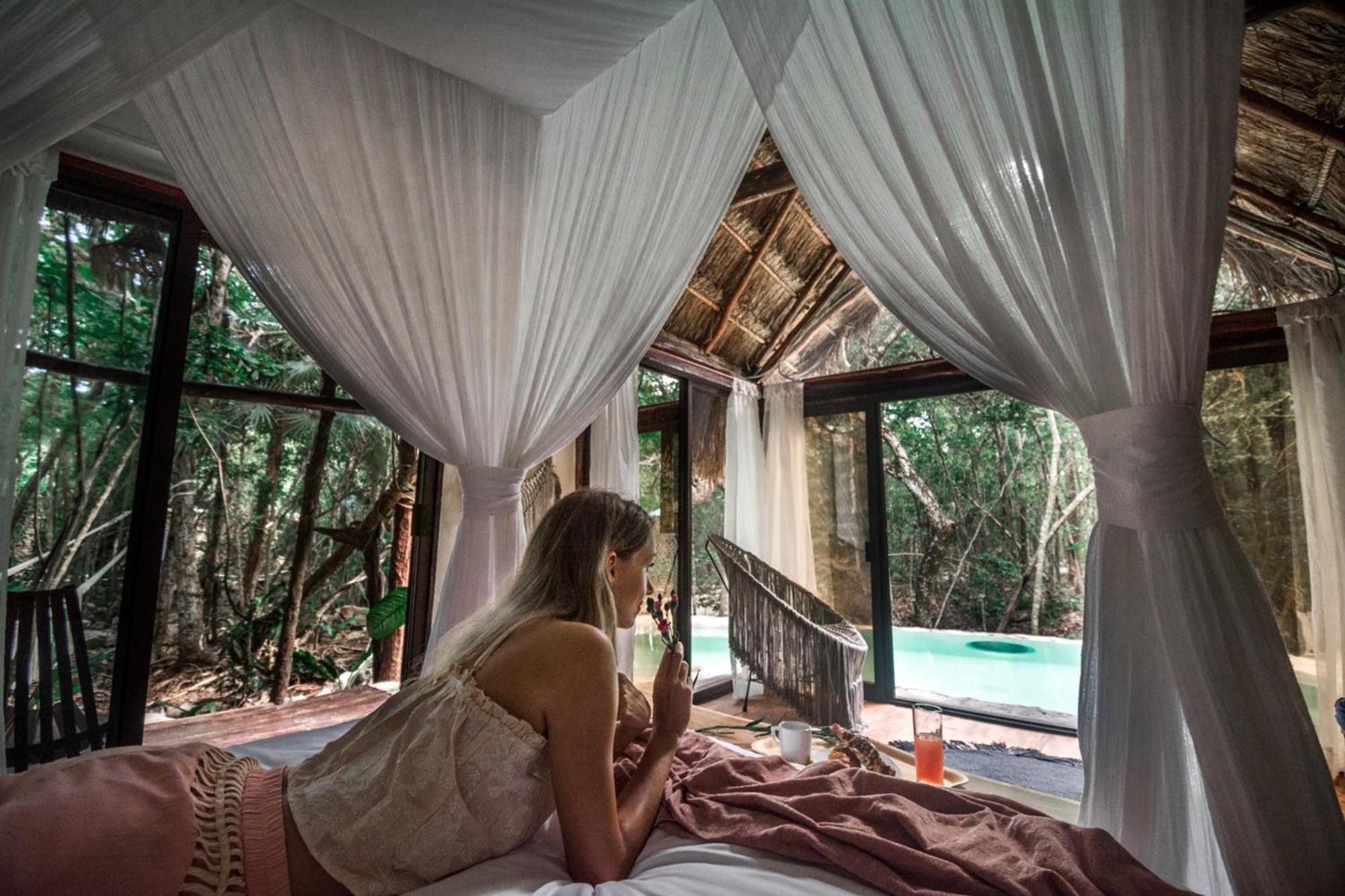 Вилла Pepem Holistic Experience - Peaceful Retreat Near Tulum (Adults Only) Экстерьер фото