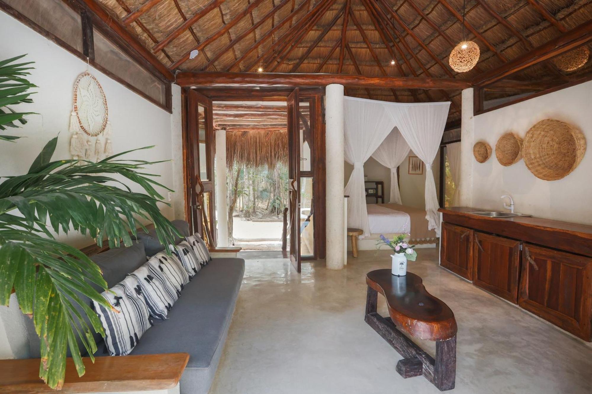 Вилла Pepem Holistic Experience - Peaceful Retreat Near Tulum (Adults Only) Экстерьер фото
