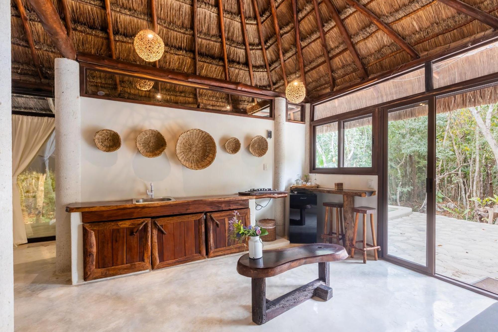 Вилла Pepem Holistic Experience - Peaceful Retreat Near Tulum (Adults Only) Экстерьер фото